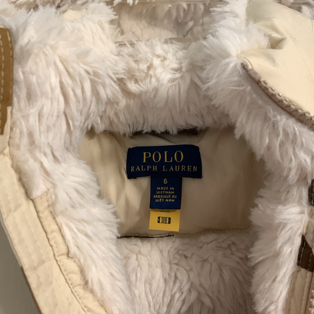 SOLD Polo by Ralph Lauren Unisex Aztec print down-lined winter coat - Picture 4 of 9